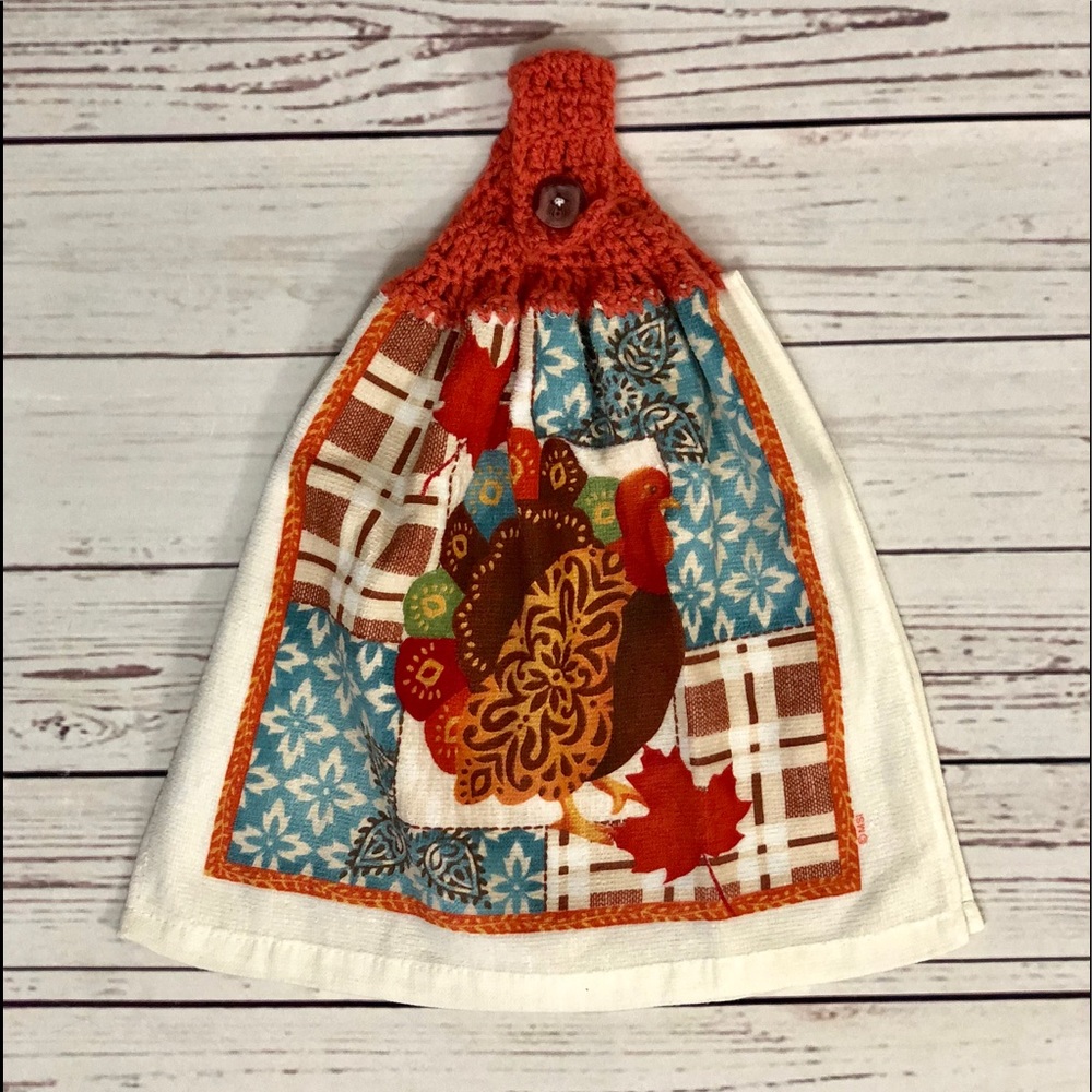 Handmade Turkey Kitchen Hand Towel